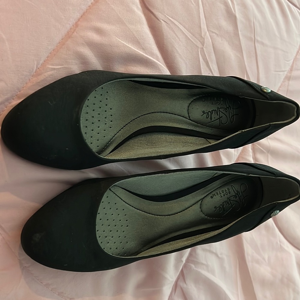 Black heels